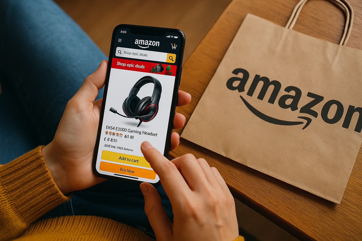 Najlepsze okazje cenowe na Amazon w aplikacji mobilnej