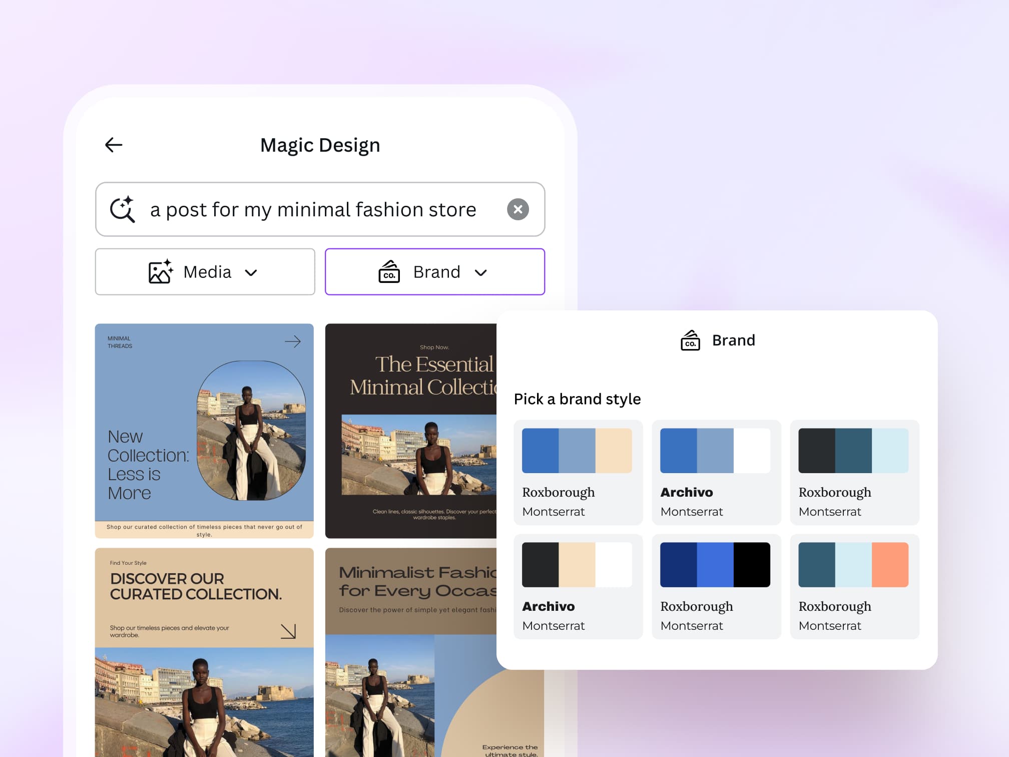 Jak rozpocząć projektowanie za pomocą AI w aplikacji Canva